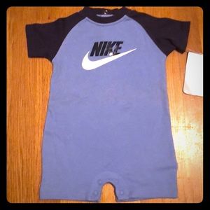 New! Nike blue on blue one piece
